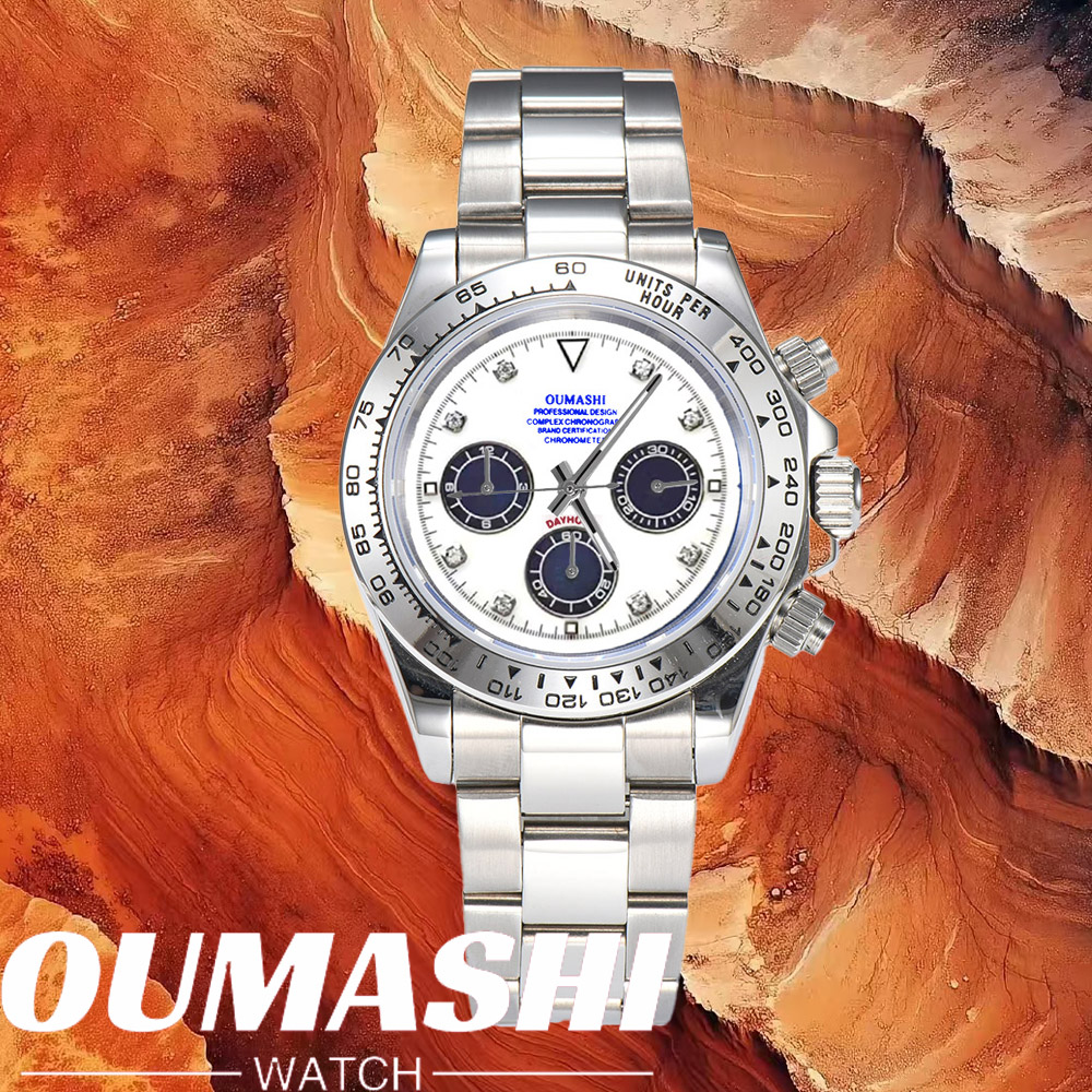 Outdoor Sport Watch - ساعات فاخرة VK63 بزجاج الياقوت وفولاذ