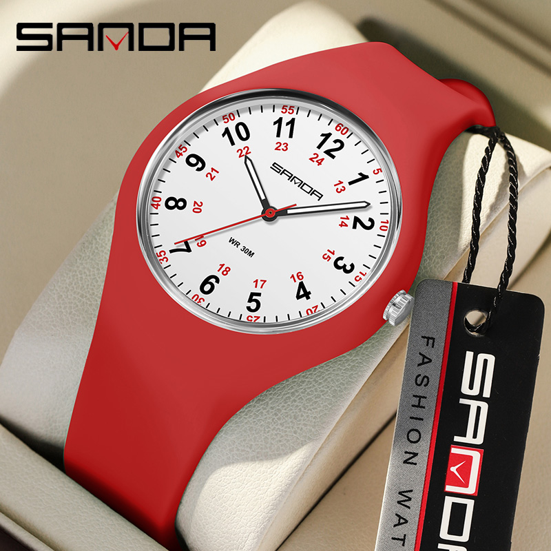 ساعة يد كوارتز نسائية من Sanda - مراجعة Outdoor Sport Watch وسعره