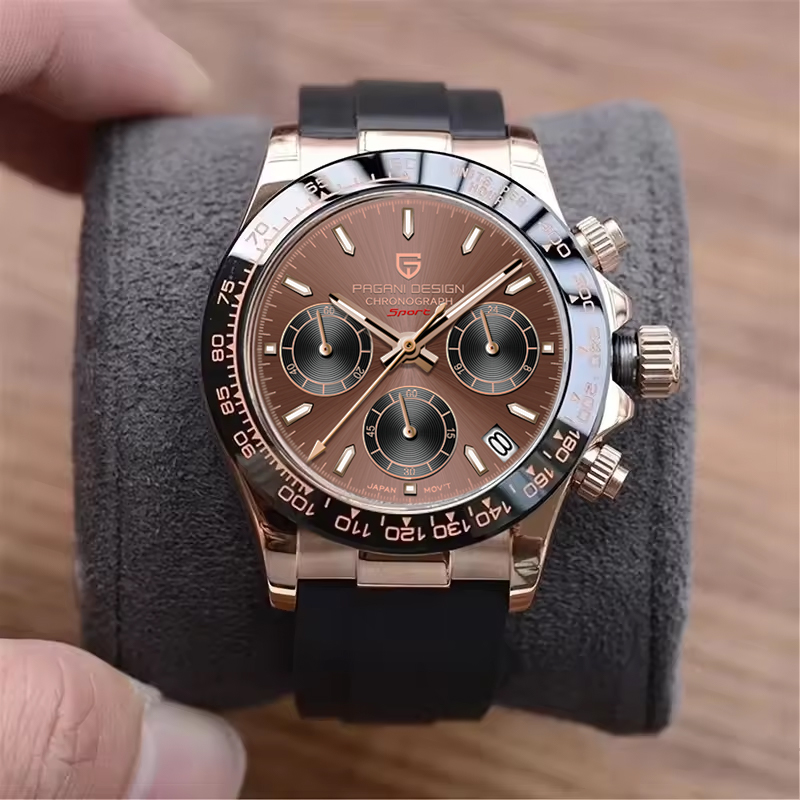 ساعة كوارتز كرونوغراف للرجال م - مراجعة Outdoor Sport Watch وسعره