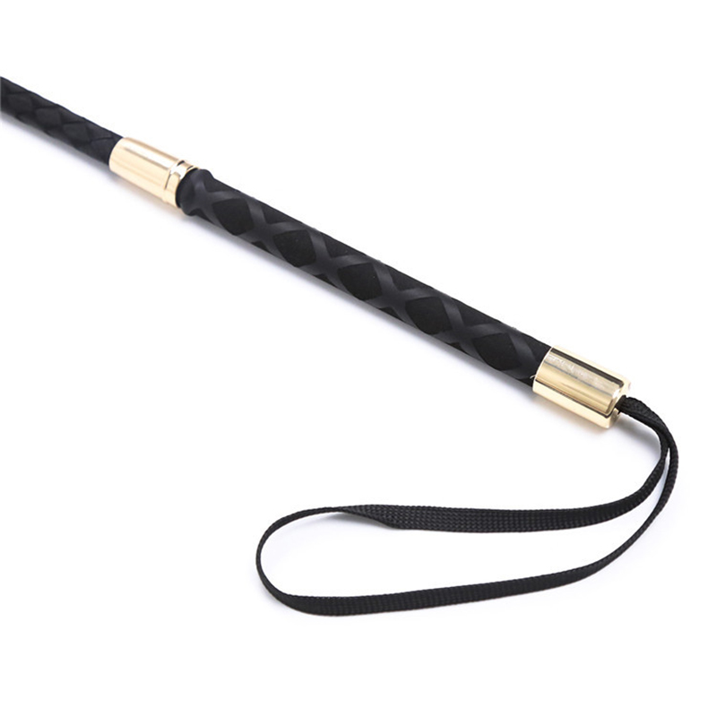 سوط جلدي طويل مستقيم على شكل ق - مراجعة Riding Crop Dressage وسعره