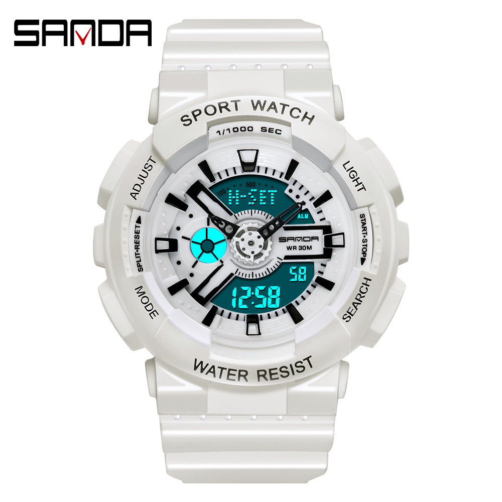 موضة Sanda العلامة التجارية في - مراجعة Outdoor Sport Watch وسعره