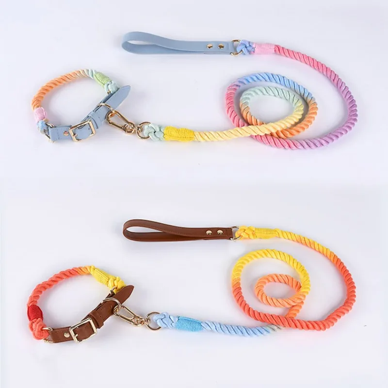 Loudik المنسوجة القطن حبل كلب  - مراجعة Headcollar Rope Set وسعره