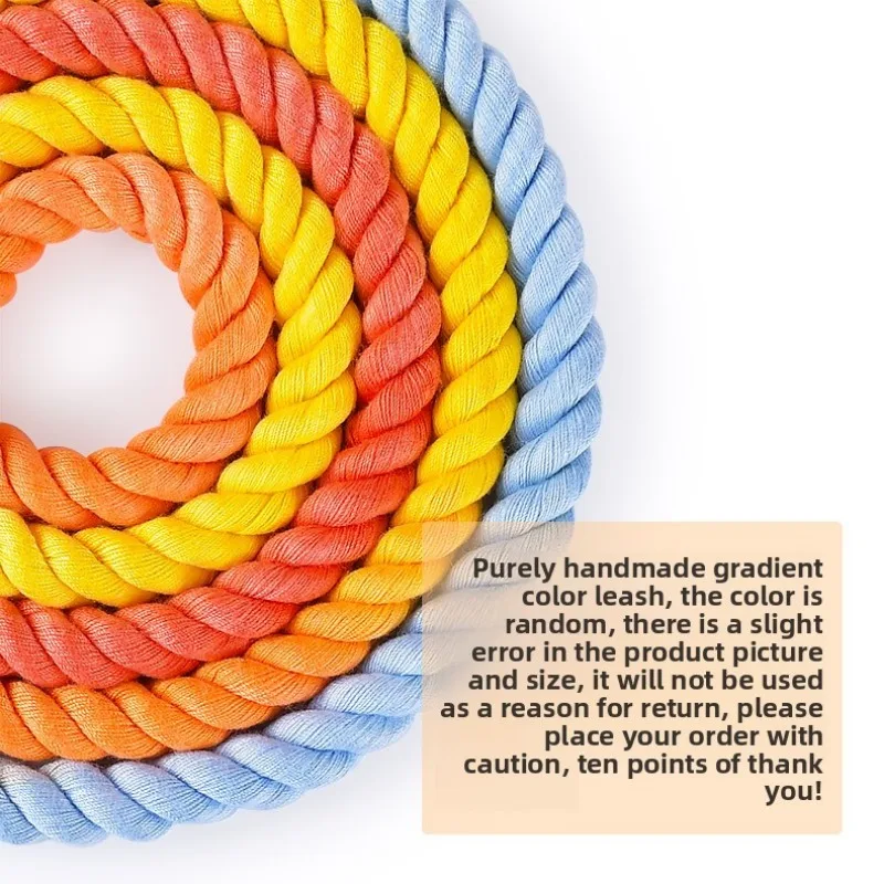 Loudik المنسوجة القطن حبل كلب  - مراجعة Headcollar Rope Set وسعره